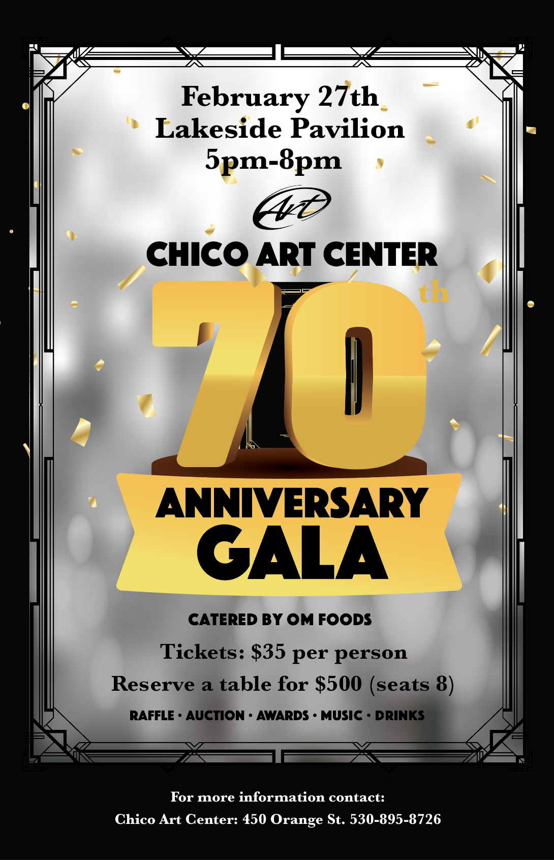 SILVER GALA ART MEDIUM SIZE